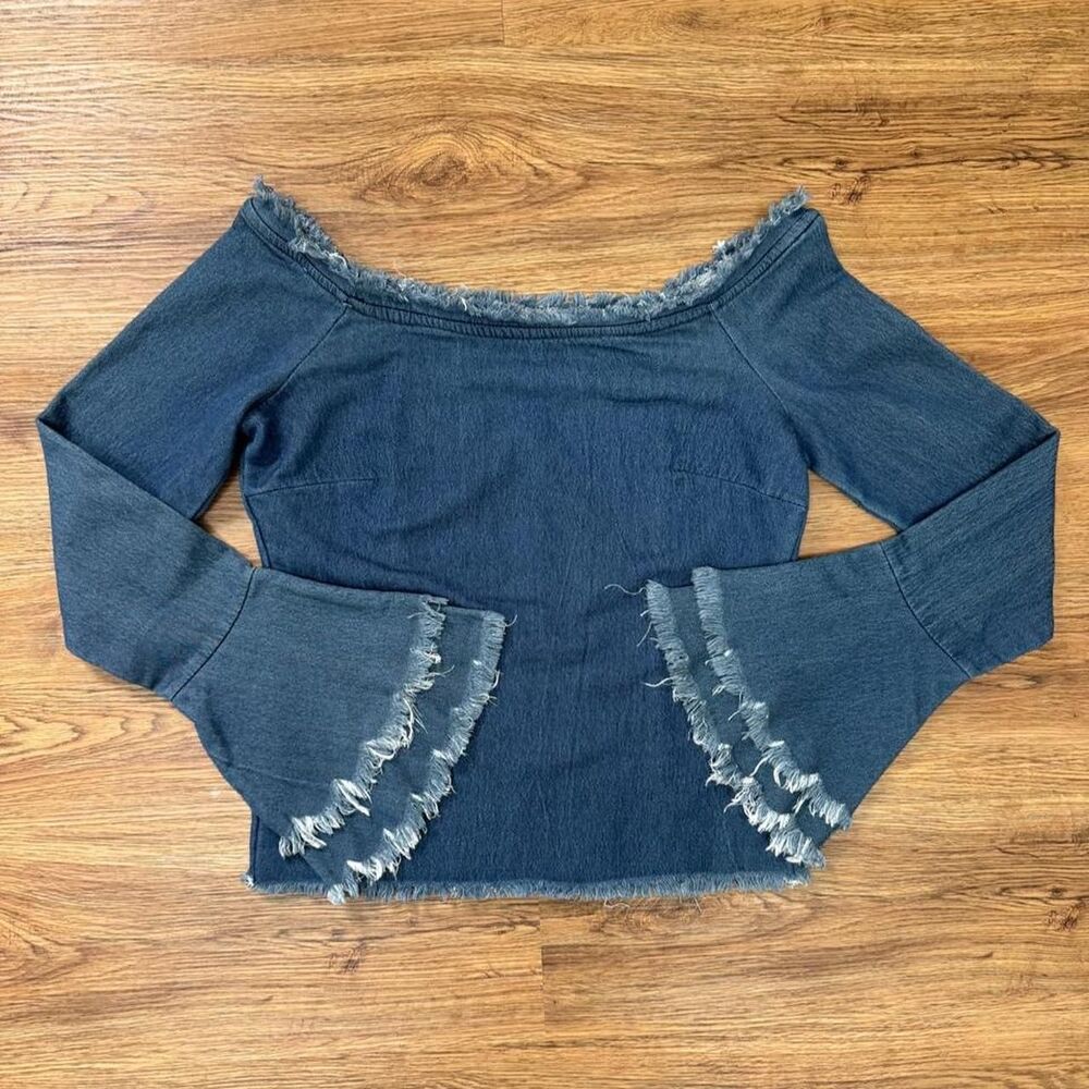 Venus Women's Blue and Navy Blouse